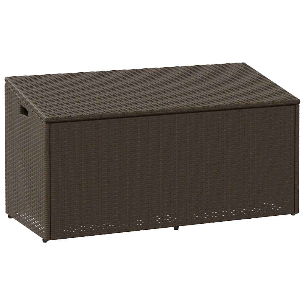 Caja De Almacenamiento Para Jardín Ratán Sintético