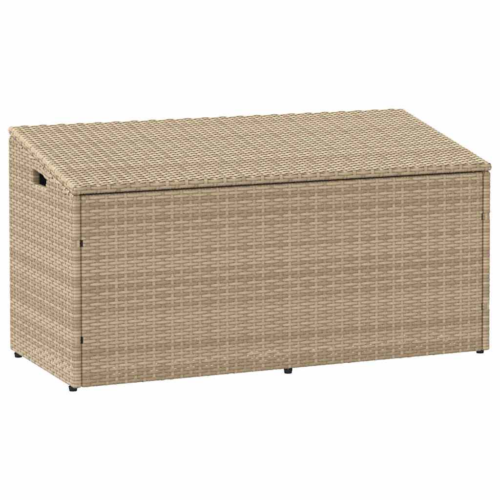 Caja De Almacenamiento Para Jardín Ratán Sintético