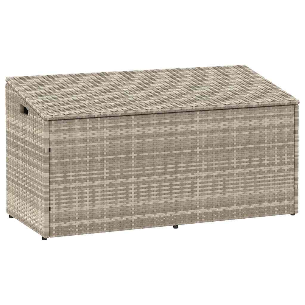Caja De Almacenamiento Para Jardín Ratán Sintético