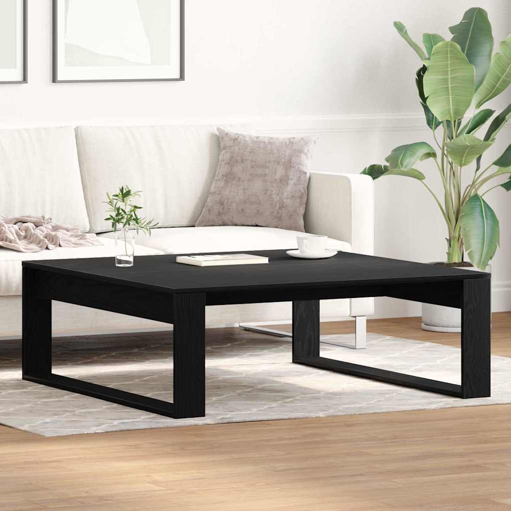 Mesa De Centro Madera De Ingeniería Envejecida 100X100X35 Cm