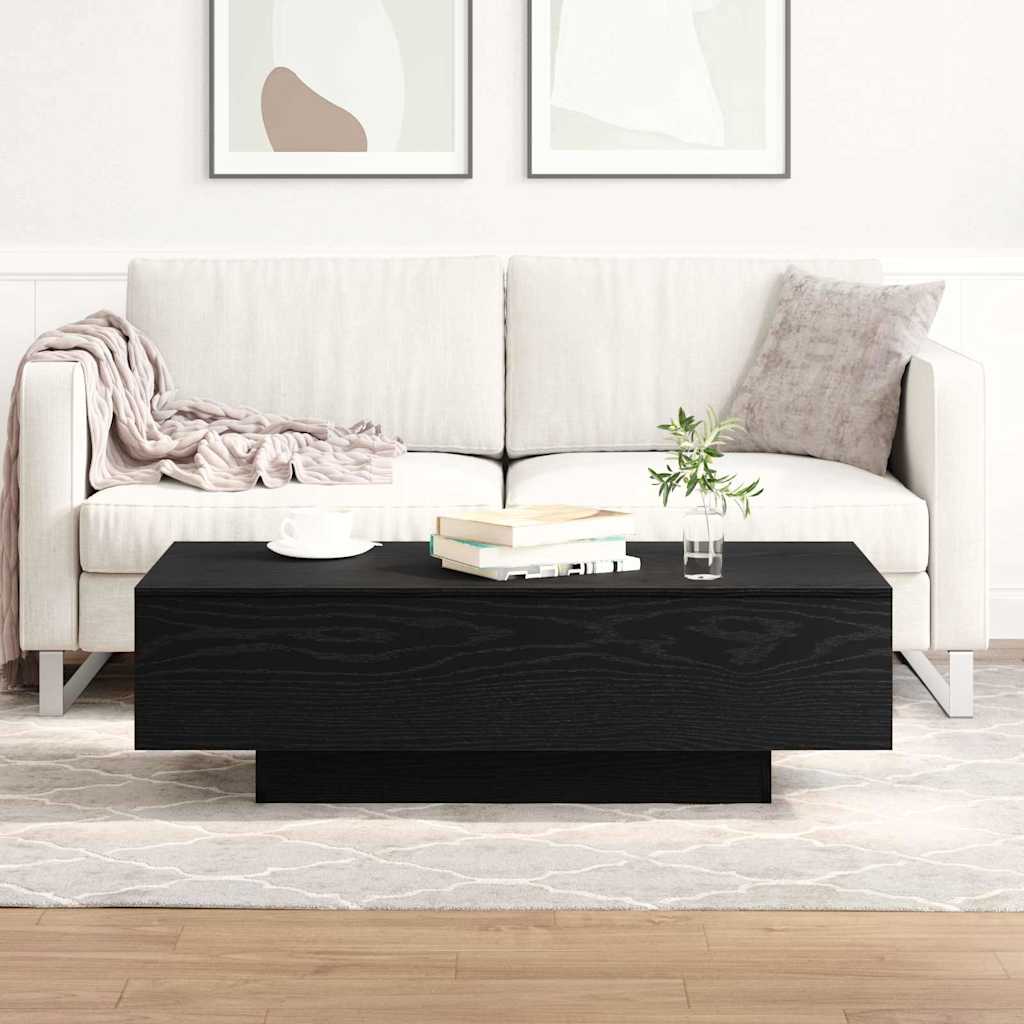 Mesa De Centro Madera De Ingeniería Envejecida 100X49,5X31 Cm