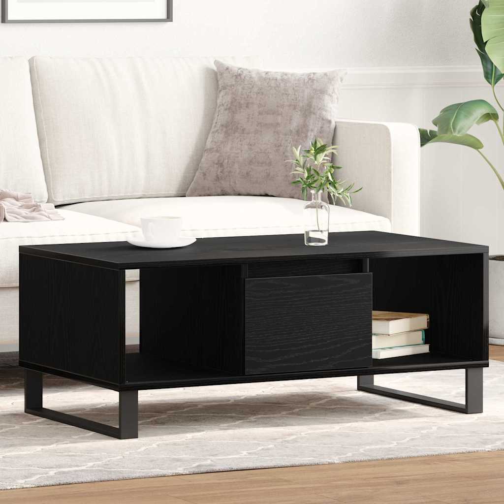 Mesa De Centro Madera De Ingeniería 90X50X36,5 Cm