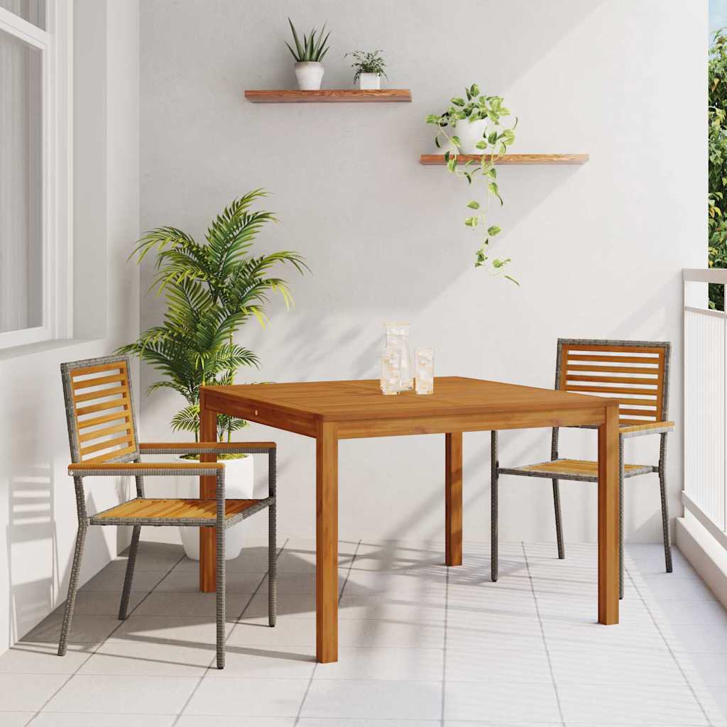 Conjunto De Comedor De Jardín 7 Uds.