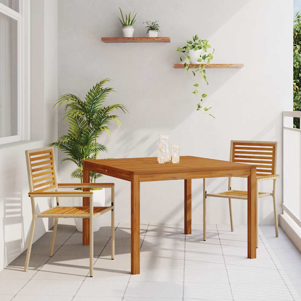 Conjunto De Comedor De Jardín 7 Uds.