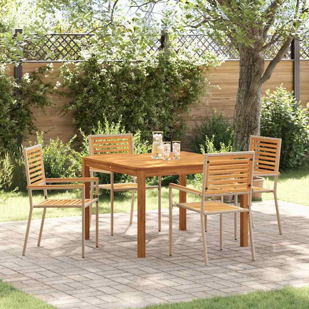 Conjunto De Comedor De Jardín 7 Uds.