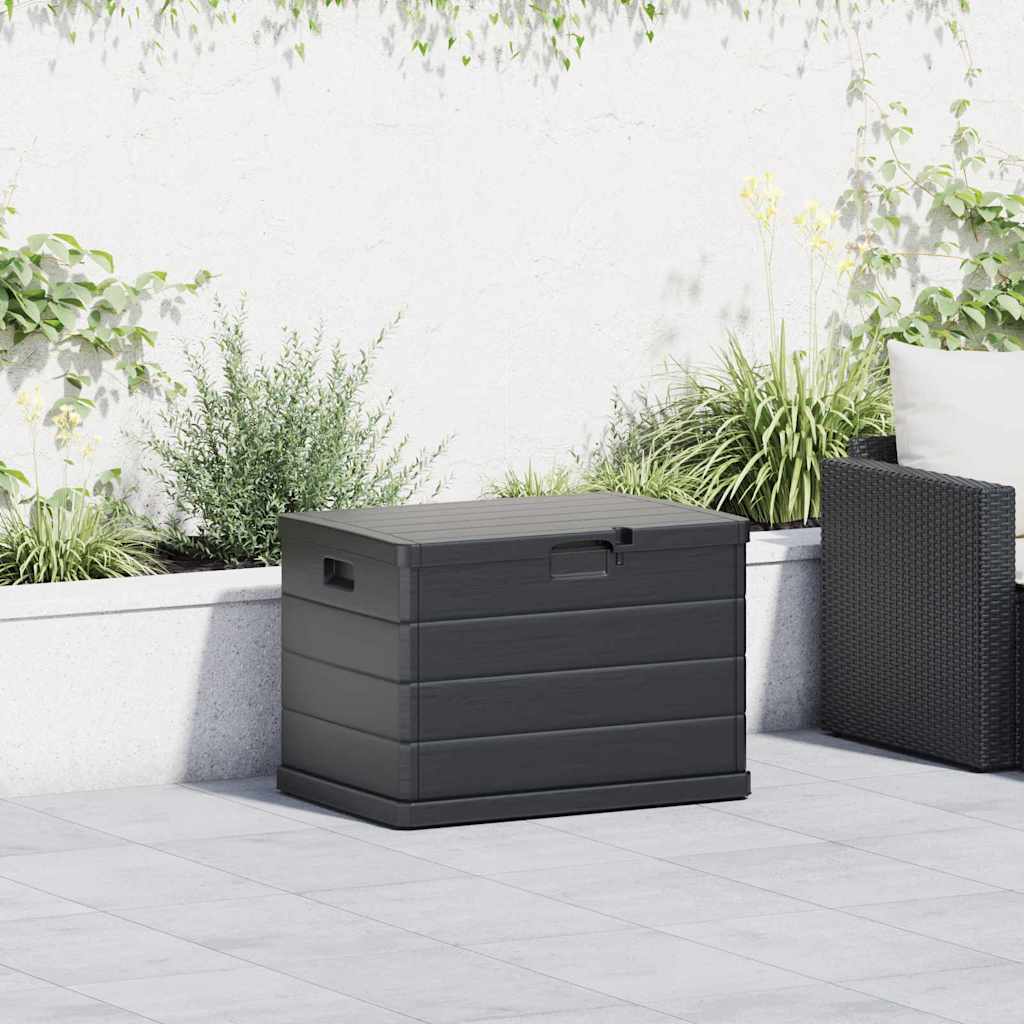 Caja De Almacenamiento Para Jardín Plástico 77,5 X 54,5 X 53 Cm