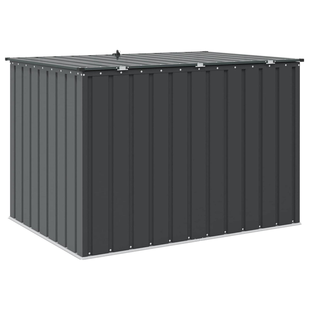 Caja De Almacenamiento Para Jardín Negro 151,5 X 107 X 100 Cm