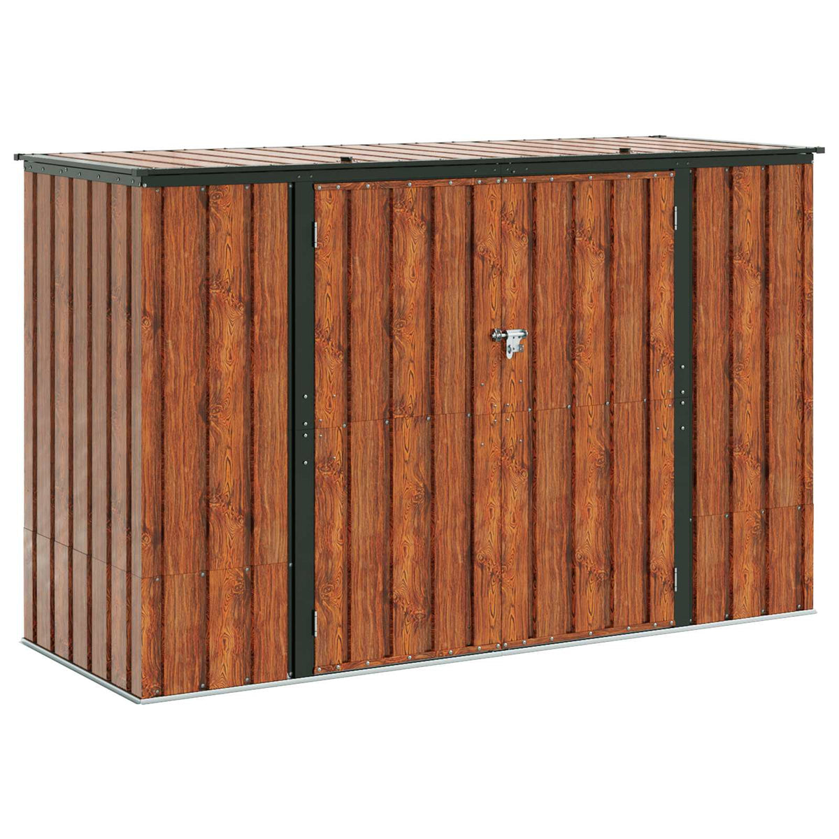 Caja De Almacenamiento Para Jardín Marrón