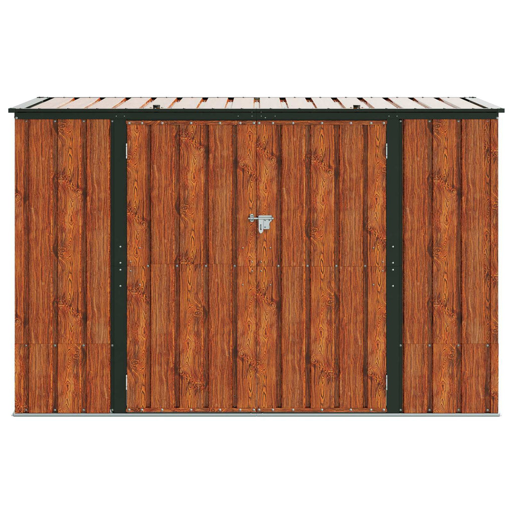 Caja De Almacenamiento Para Jardín Marrón