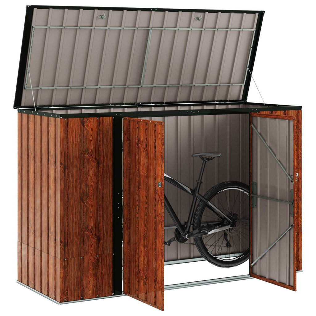 Caja De Almacenamiento Para Jardín Marrón