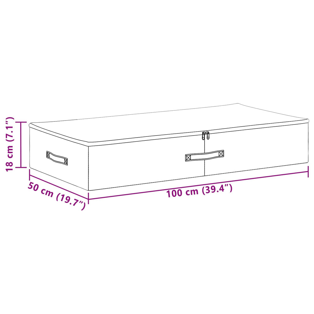 Caja De Almacenamiento 6 Uds. Tejido No Tejido