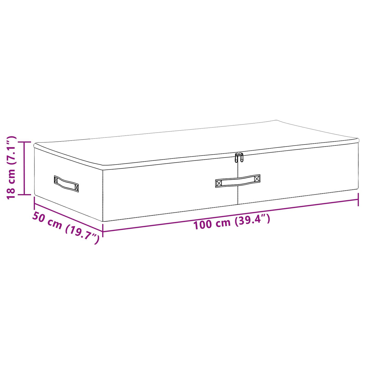 Caja De Almacenamiento 6 Uds. Tejido No Tejido
