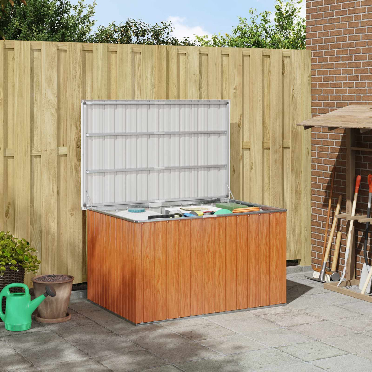 Caja De Almacenamiento De Jardín