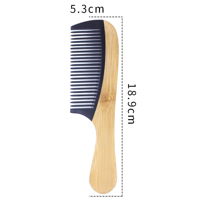 Peine de Bambú para el Cabello para Mujeres - Diseño de Madera Antiestático