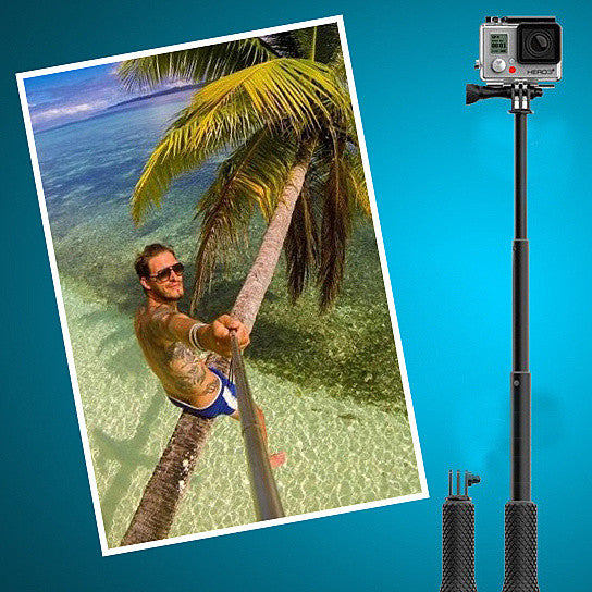 Selfie Stick For Go Pro Camera or Other Action Camera