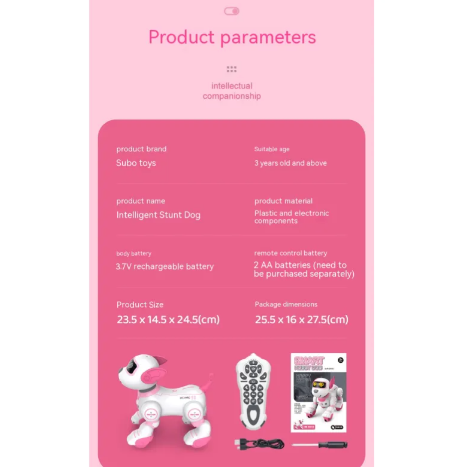 Smart Remote Control Robot Dog