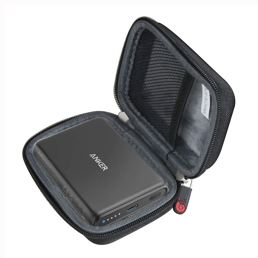 Hermitshell Travel Hard Case for Anker 521 Magnetic Battery (PowerCore Magnetic 5K) 5000 mAh Magnetic Wireless Portable Charger