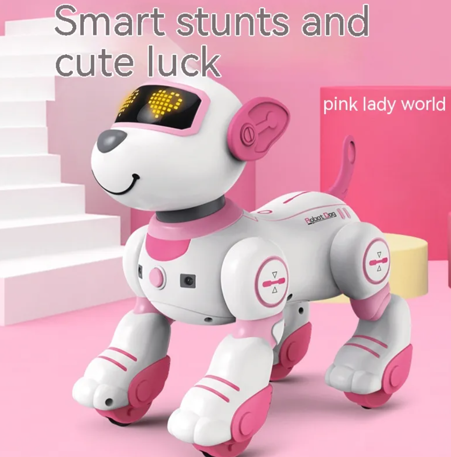 Perro robot con control remoto inteligente