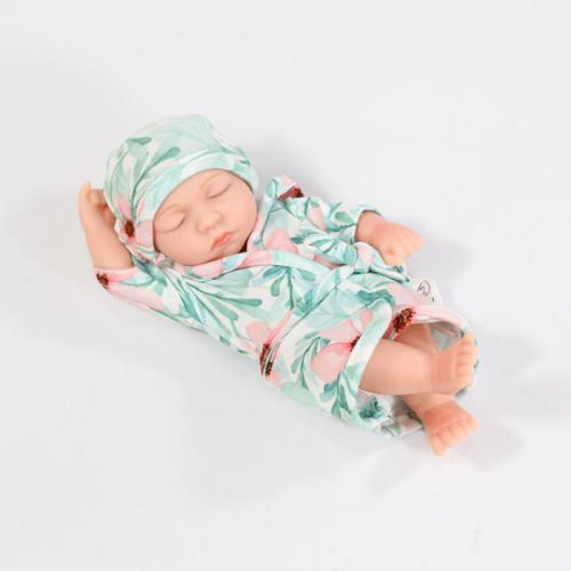 Mini Muñeca Bebé de Silicona Suave - Lindo Regalo para Niñas