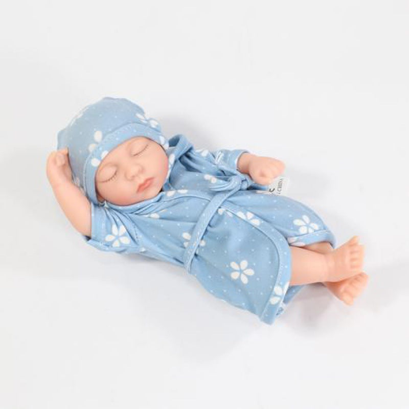Mini Muñeca Bebé de Silicona Suave - Lindo Regalo para Niñas