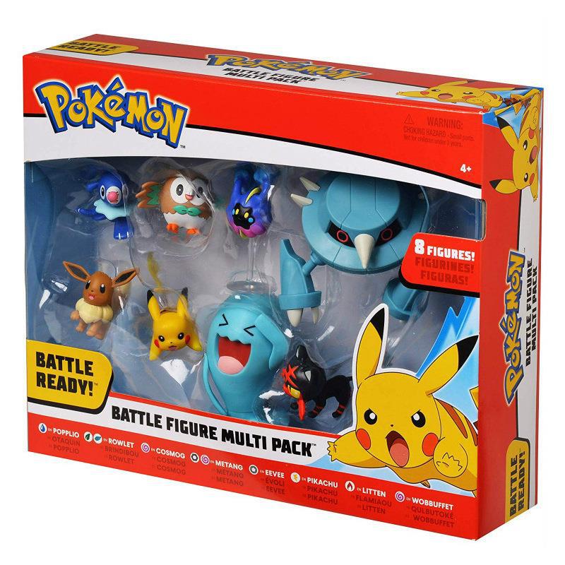 Set de batalla de figura de acción de Pokémon Pikachu