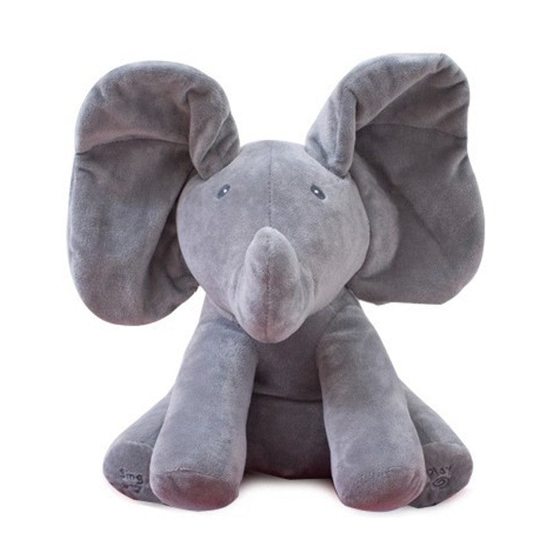 Elefante Musical de Peluche Personalizable para Niños