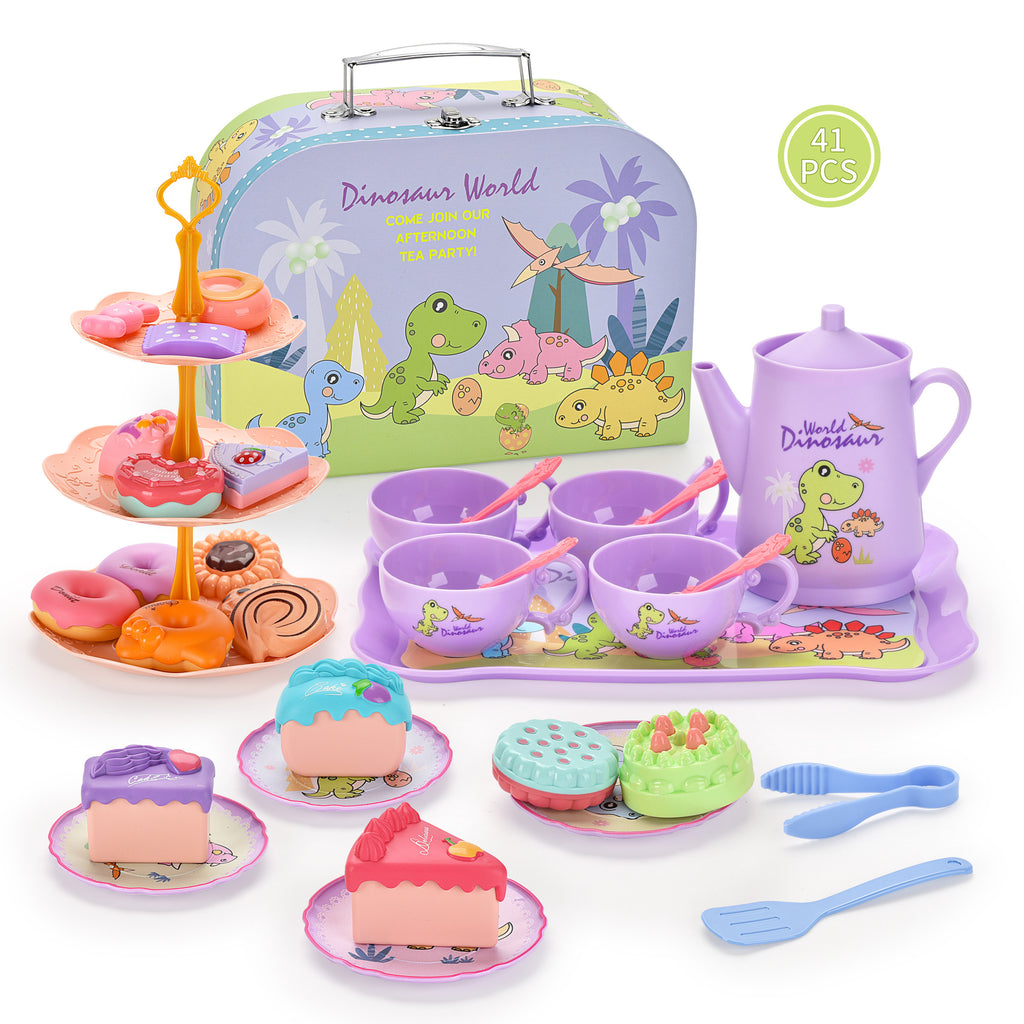 Juego de simulación de postres y té "La casita" para niñas